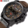 Curren 8314 - Black-Brown - Image 4