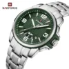 Naviforce 9215 CH - Silver Green - Image 4