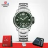 Naviforce 9215 CH - Silver Green