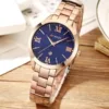 Curren 9007 Women - Rose Gold Blue
