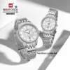 Naviforce 8040 Couple - Silver - Image 2