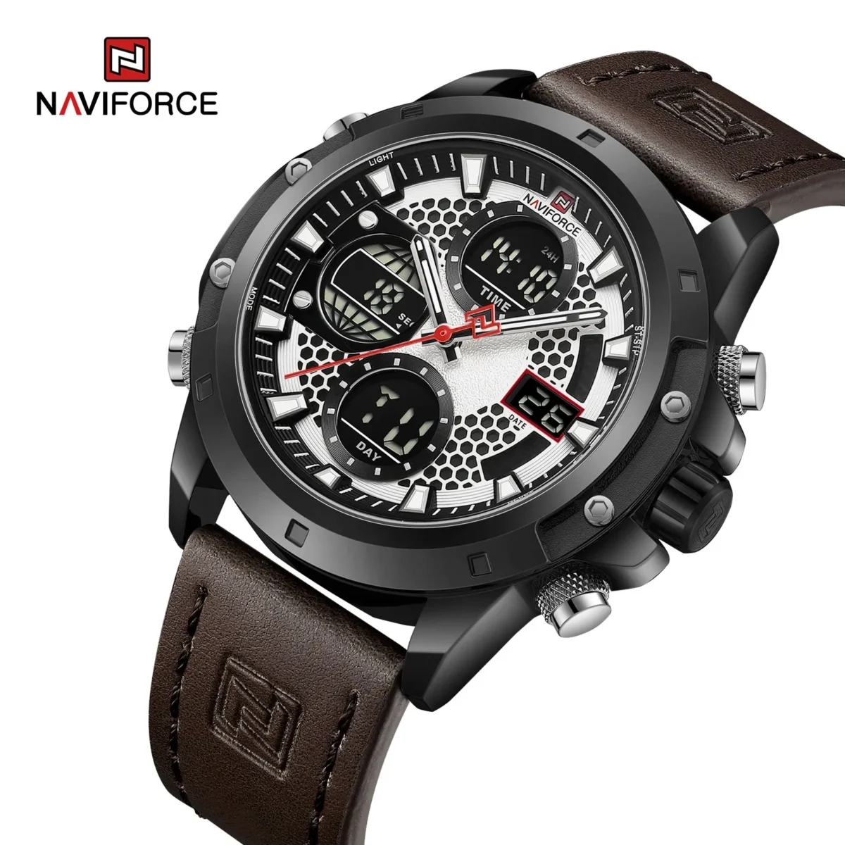 Naviforce 9225 L - Brown White - Image 4