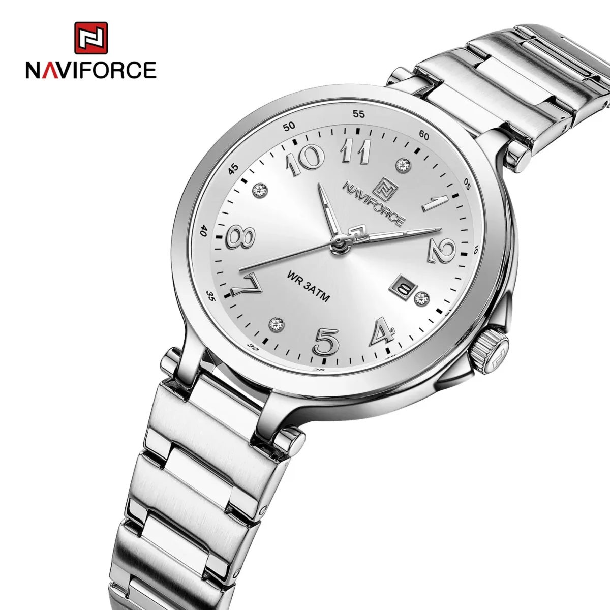 Naviforce 5033 - Silver - Image 1