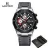 Naviforce 8028 L - Black Gray
