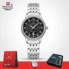 Naviforce 8040 For Women - Silver Black