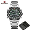 Naviforce 9207 - Silver Green