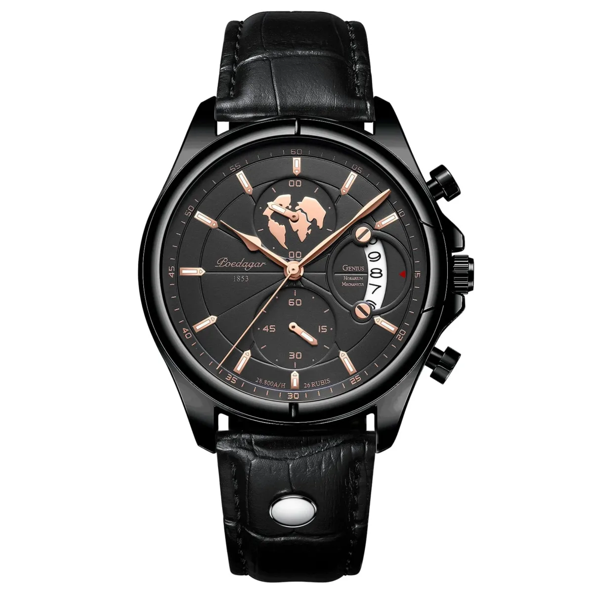 Poedagar 802 L - Black - Image 1
