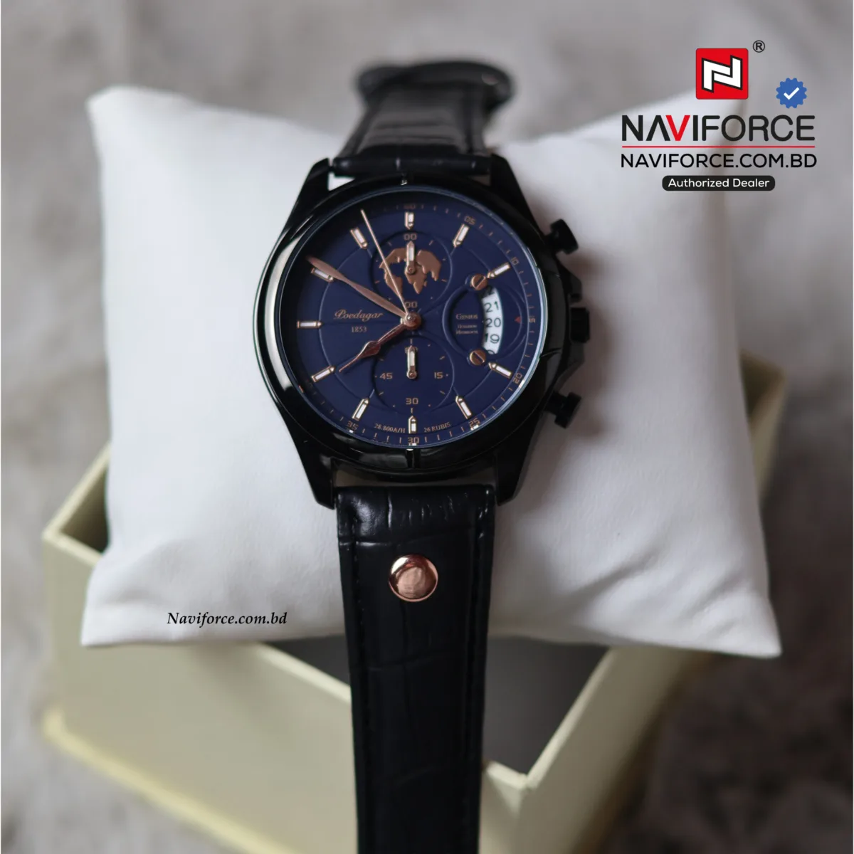 Poedagar 802 L - Black Blue - Image 1