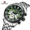 Naviforce 9222 - Sliver Green - Image 3