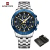 Naviforce 9227 - Sliver Blue - Image 2