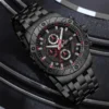 Naviforce 9227 - Black Red - Image 3