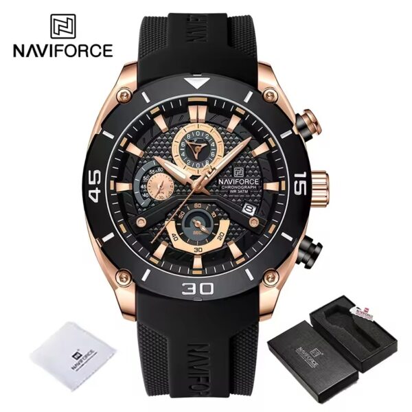 Naviforce 8038 - Black Rose - Image 1