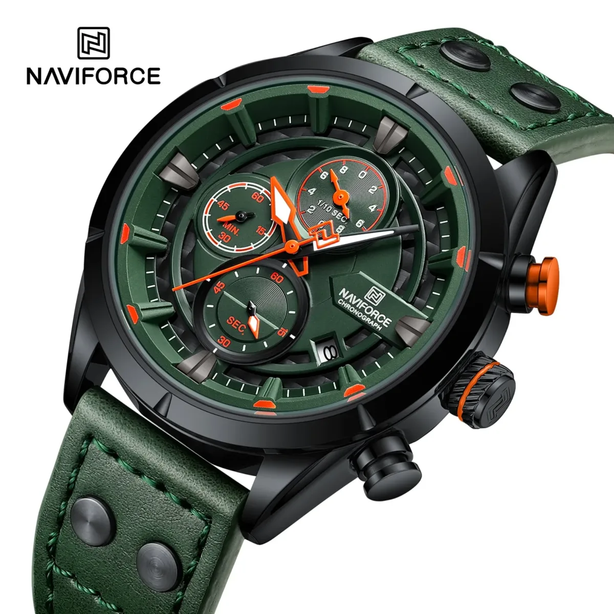 Naviforce 8045 - Green - Image 4