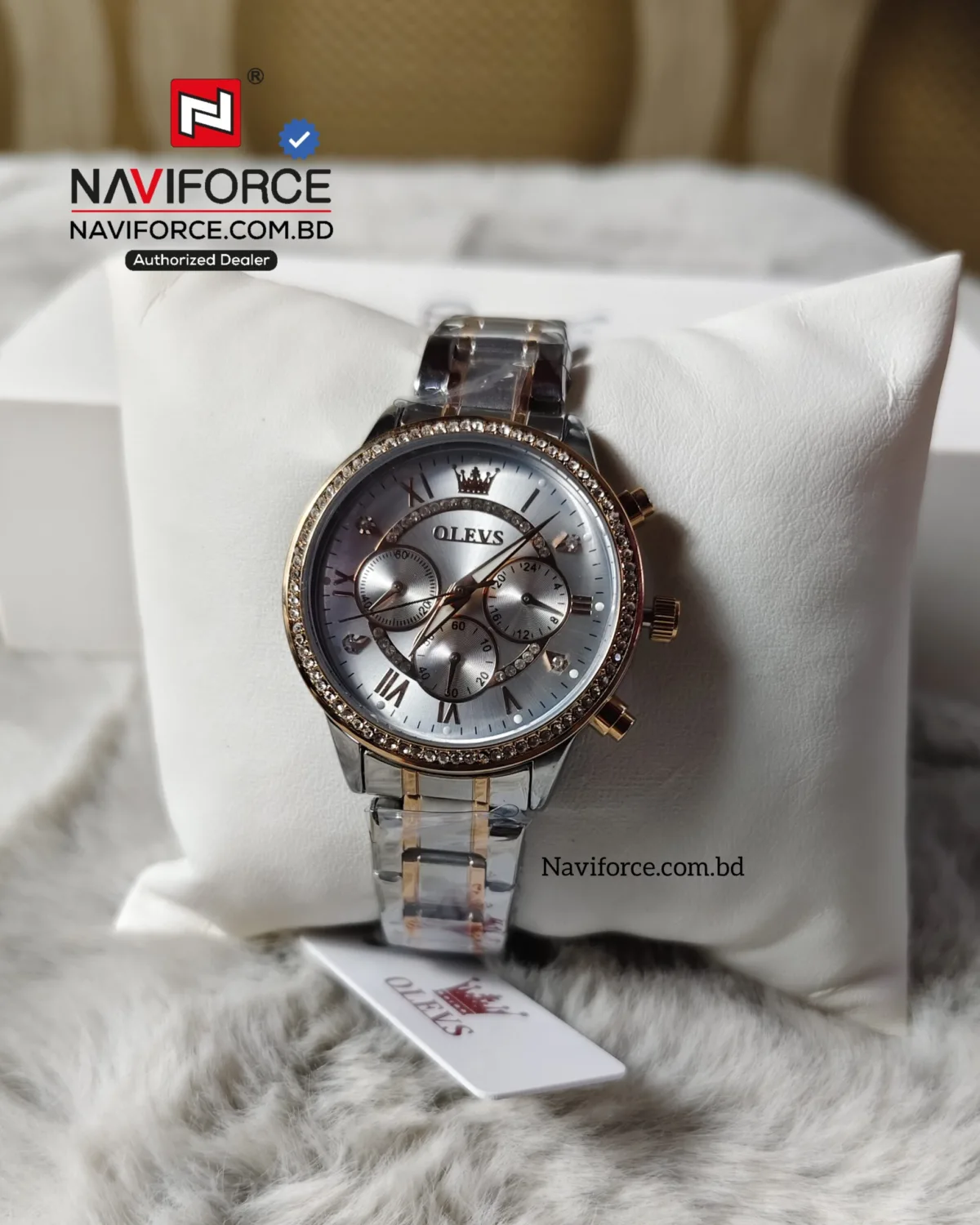 Olevs 715 - Sliver Rose For Woman - Image 3