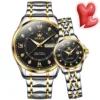 Olevs 2906 CH Couple – Sliver Gold Black - Image 3