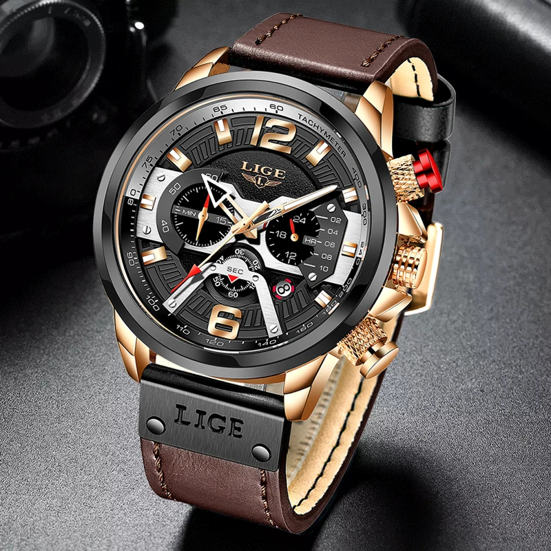 Lige 1853 For Man Brown Watch Price in Bangladesh Naviforce Bangladesh