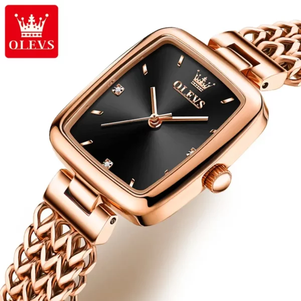 Olevs 9951 For Woman - Rose Black - Image 3