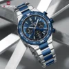 Naviforce 8049 - Sliver Blue For Man - Image 4