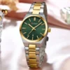 Curren 8439 CH For Women - Gold Green - Image 2