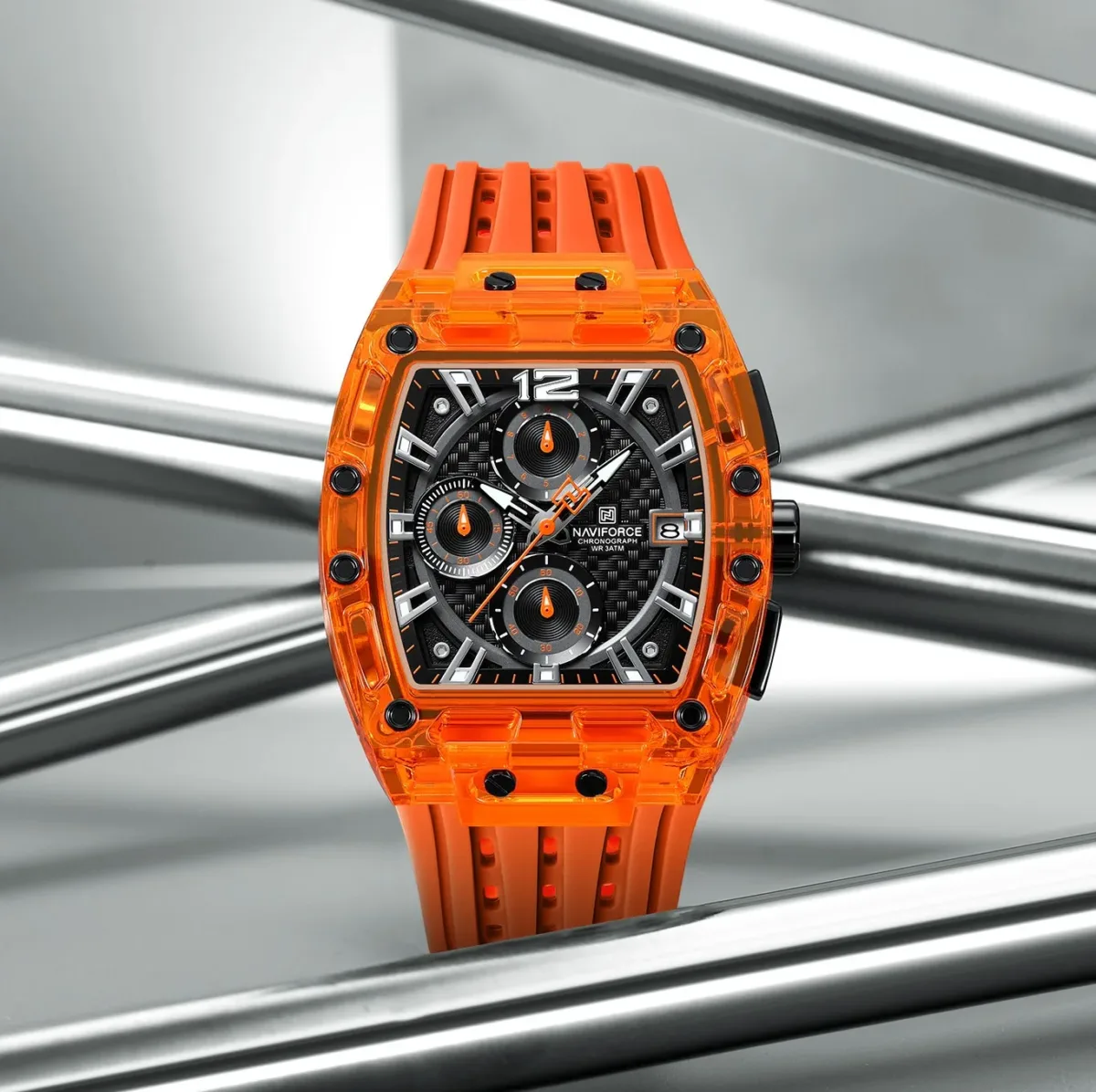 Naviforce 7105 - Orange - Image 1