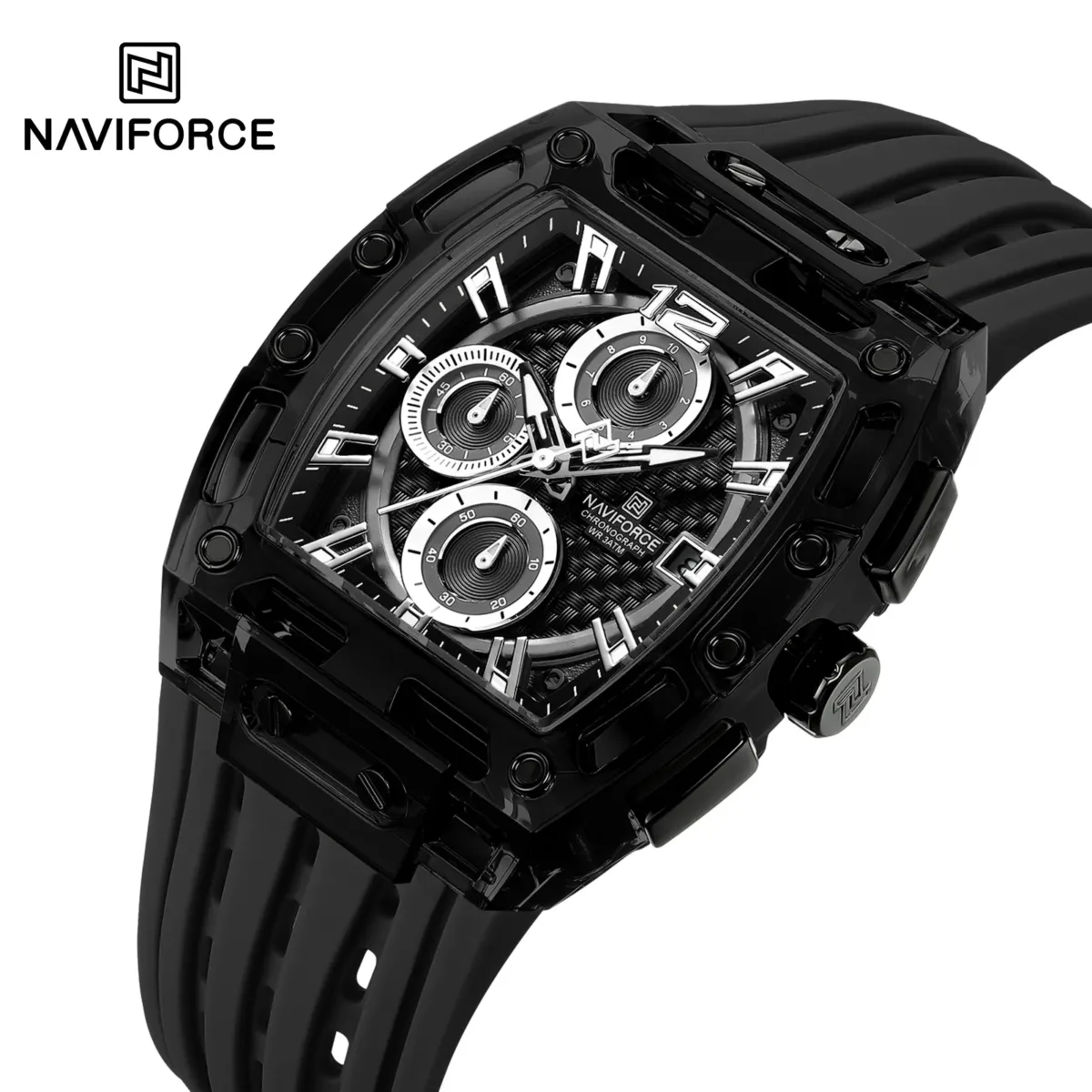 Naviforce 7105 - Black - Image 3