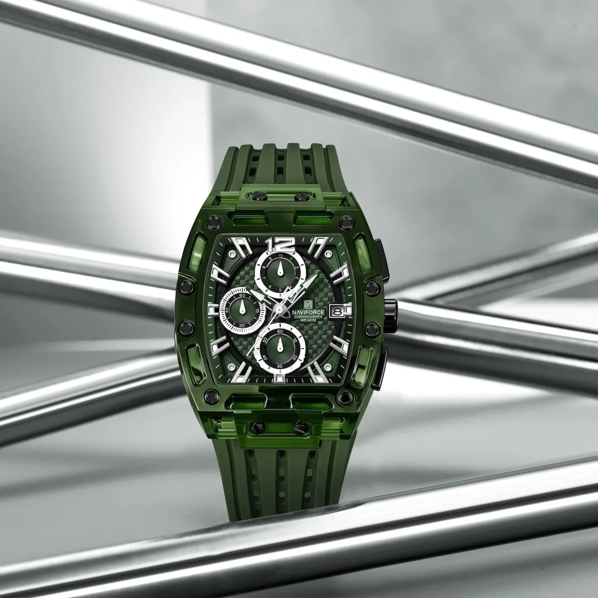 Naviforce 7105 - Green - Image 4