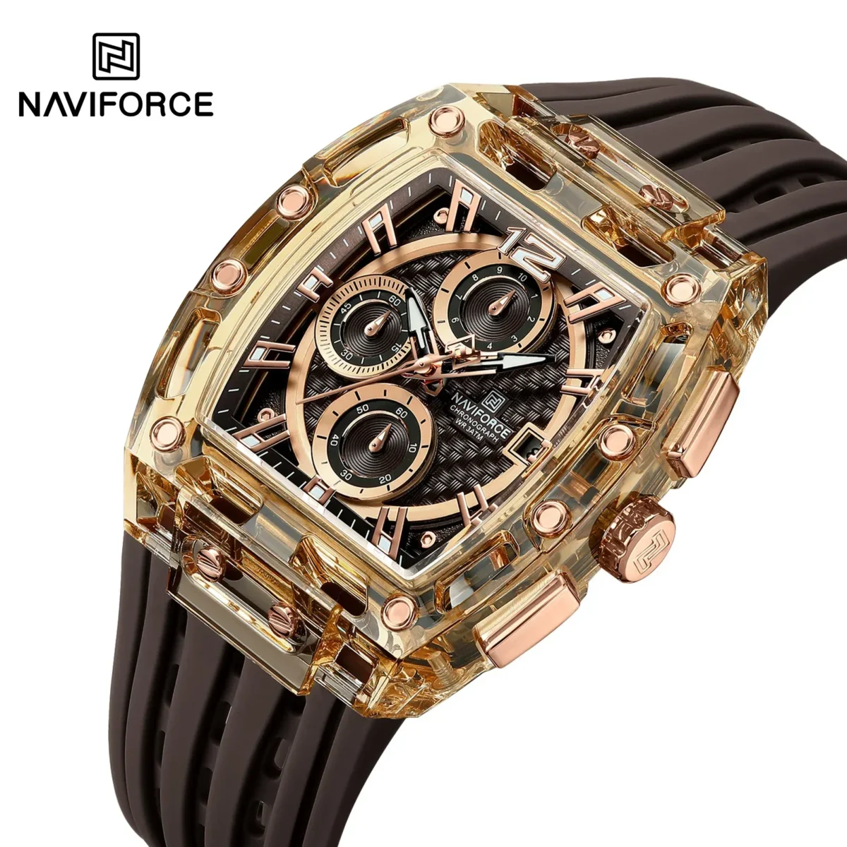 Naviforce 7105 - Rose Gold - Image 1