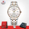 Naviforce 9230 CH - Sliver Rose Gold