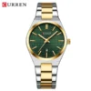 Curren 8439 CH For Women - Gold Green - Image 4