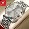 Olevs 9998 CH - Sliver Gray For Men