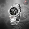 Naviforce 9216 CH - Silver Black