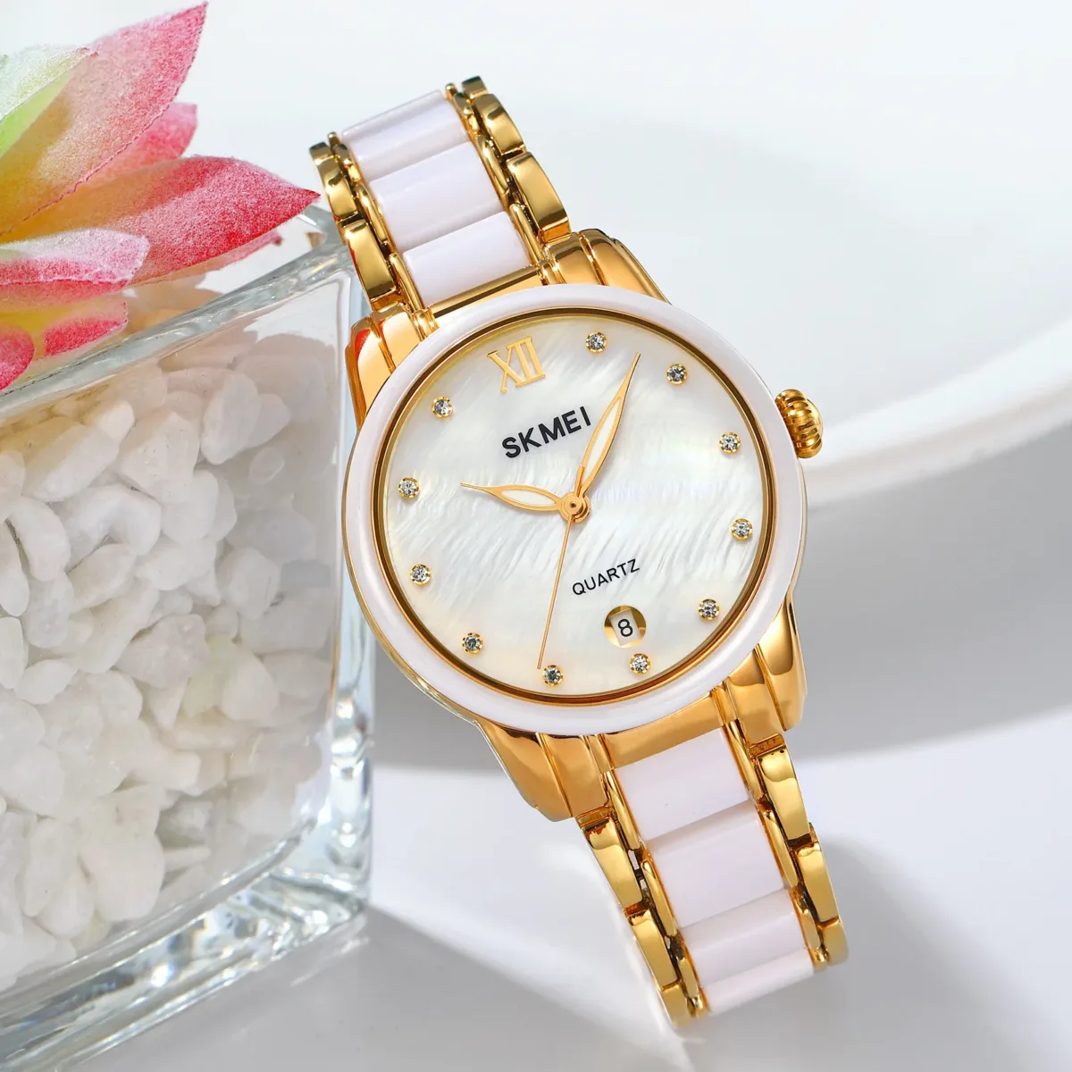 Skmei 2175 - Gold For Women - Image 1
