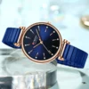 Curren 9081 CH - Blue Rose Gold For Women - Image 4