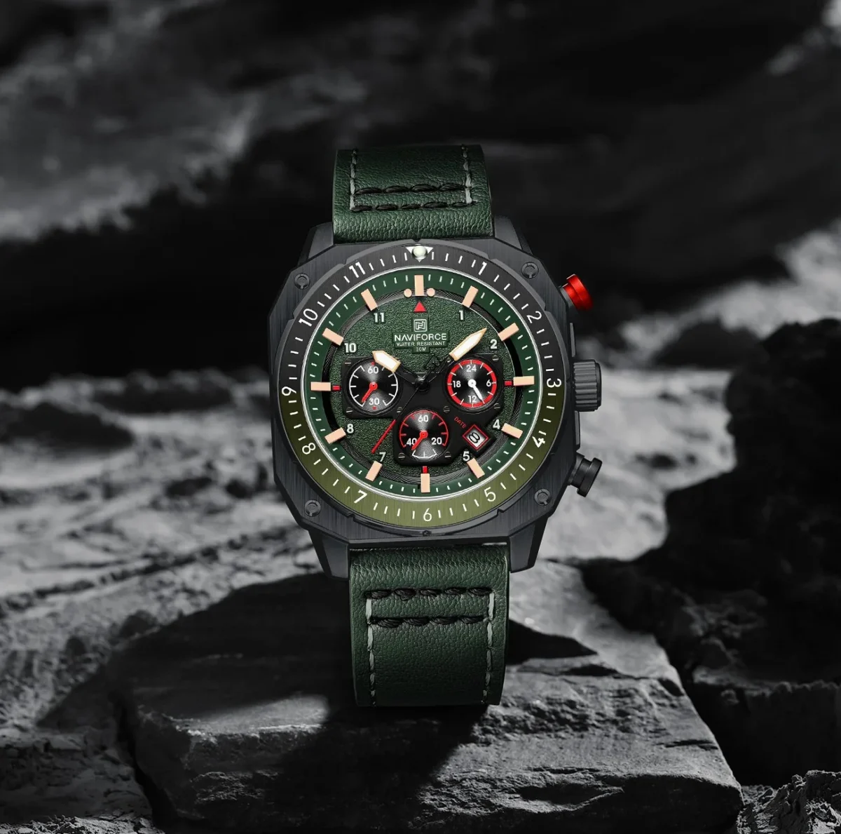 Naviforce 8057 - Green For Men - Image 2