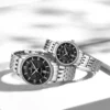 Naviforce 8040 Couple - Silver Black - Image 2