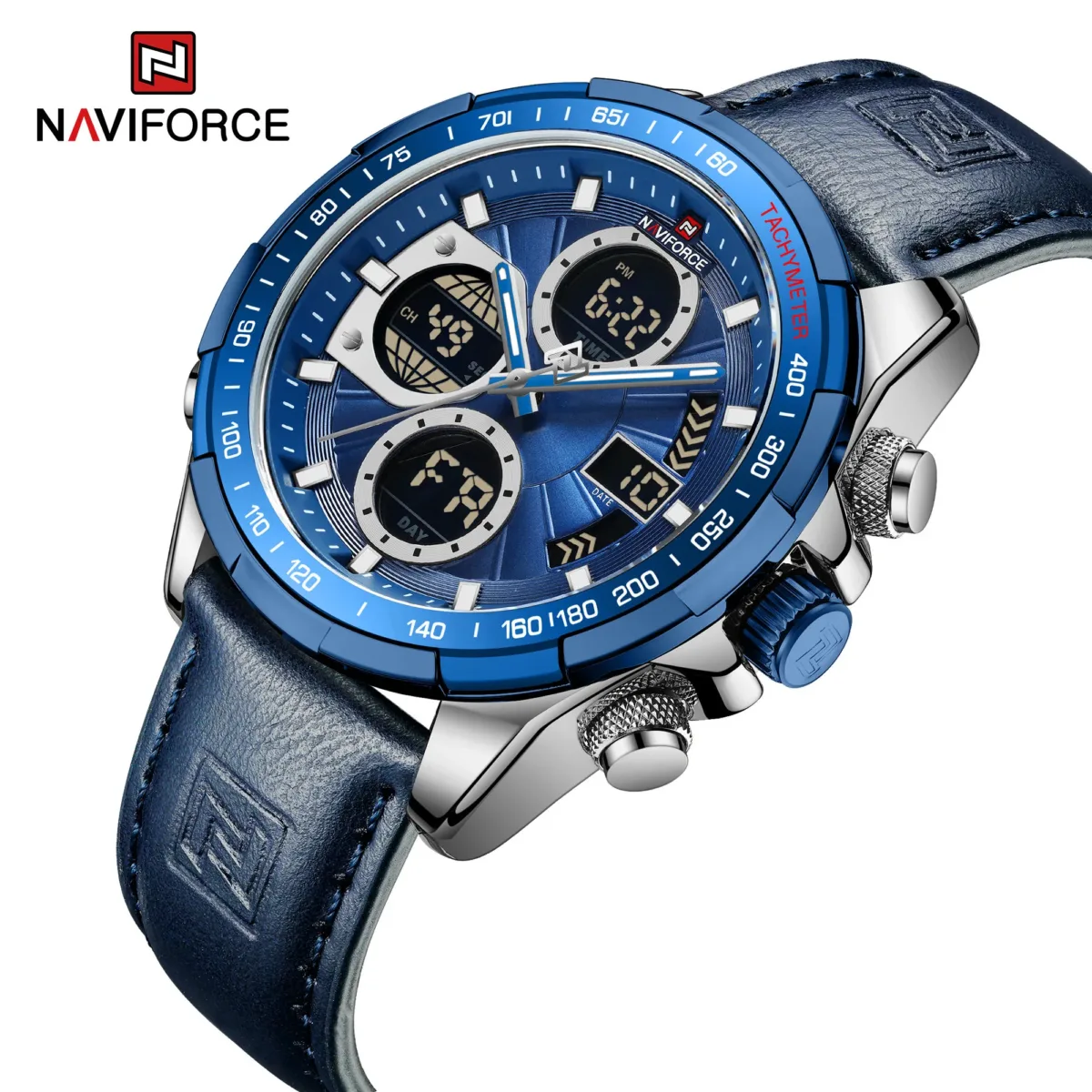 Naviforce 9197 L - Silver Blue - Image 4