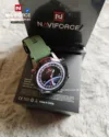 Naviforce NT10 Smart Watch - Black Green - Image 4