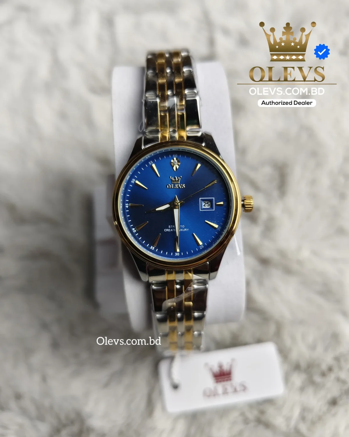 Olevs 5598 Couple - Gold Blue - Image 2