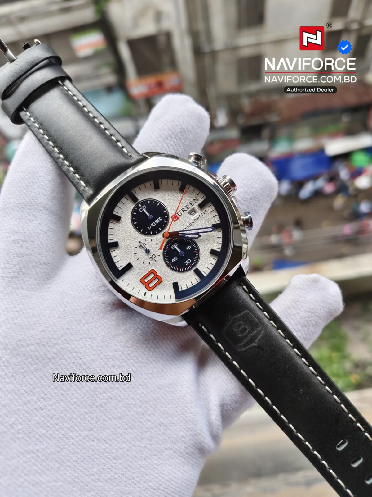 Curren 8324 L - Silver White - Image 1