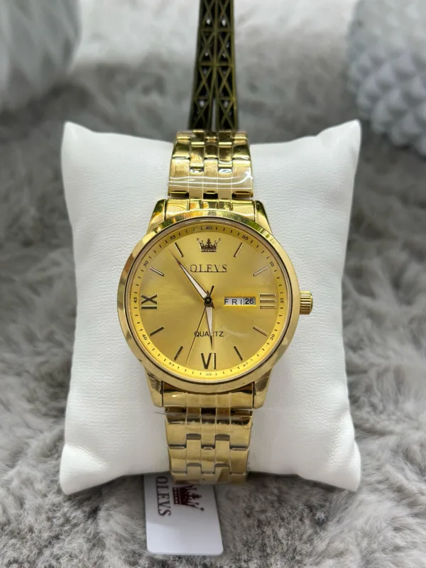 Olevs 5550 CH For Men - Gold - Image 1