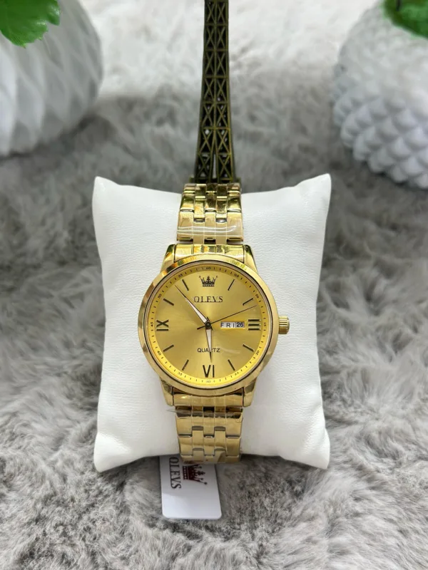 Olevs 5550 CH For Men - Gold - Image 2