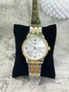 Olevs 5550 CH For Men - Silver Gold White