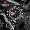 Naviforce 9236 - Silver Black - Image 2