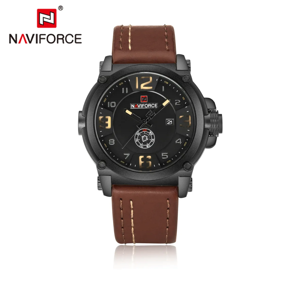 Naviforce 9099 L - Brown - Image 2