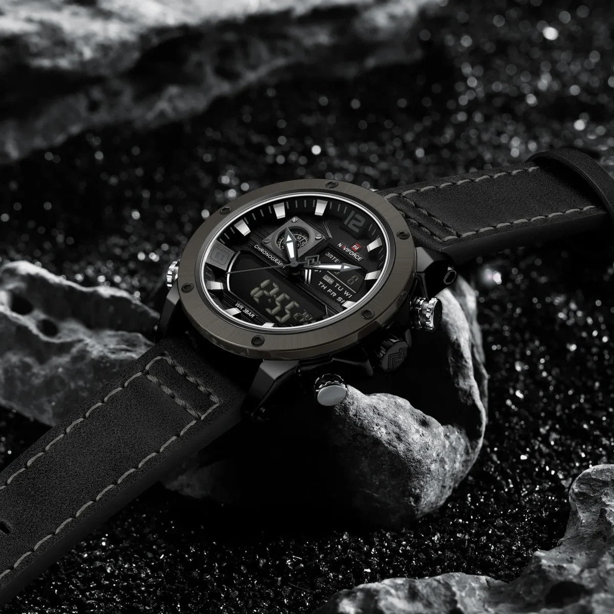 Naviforce 9236 - Black Gray - Image 4