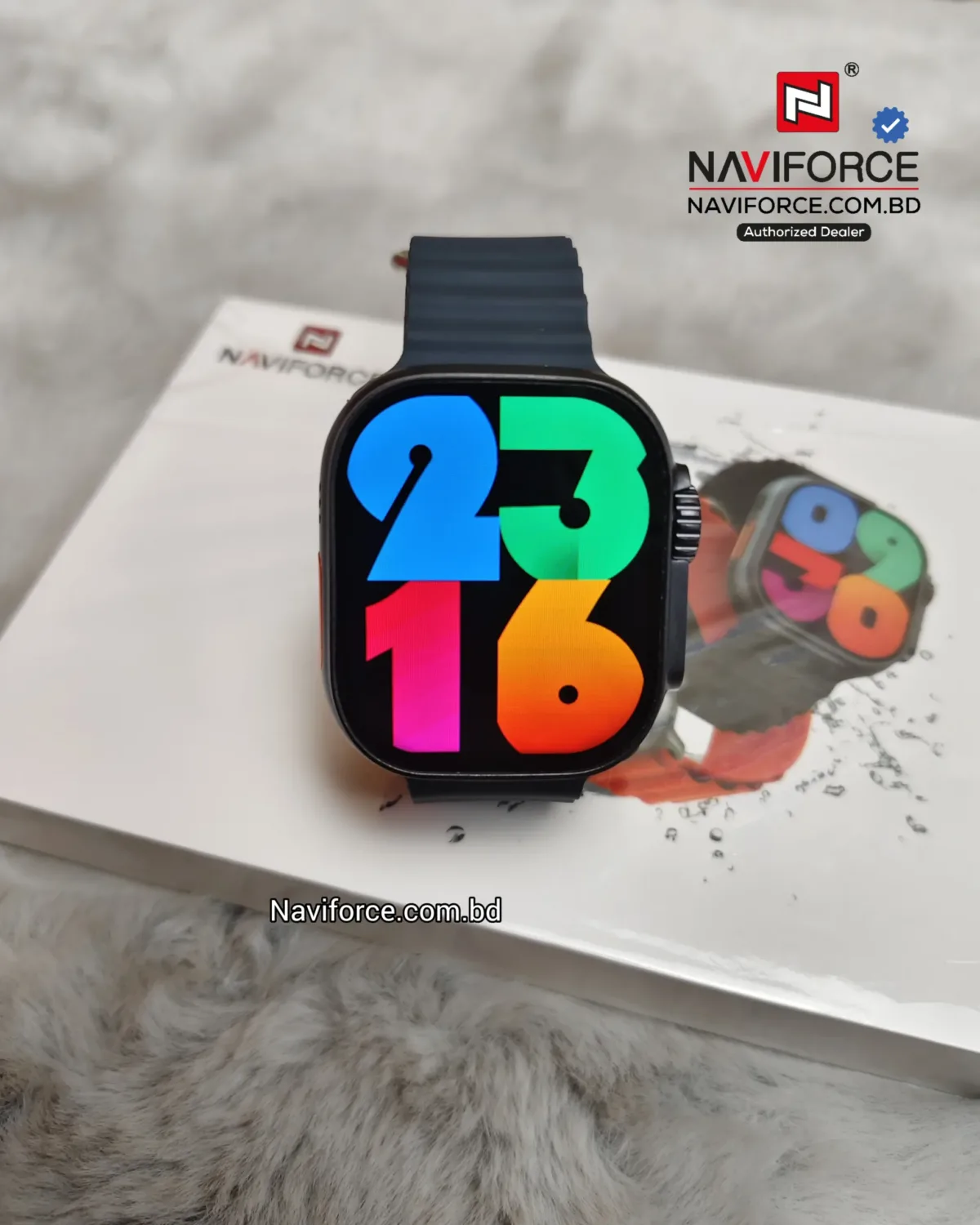 Naviforce NT13 Smart Watch - Black - Image 2