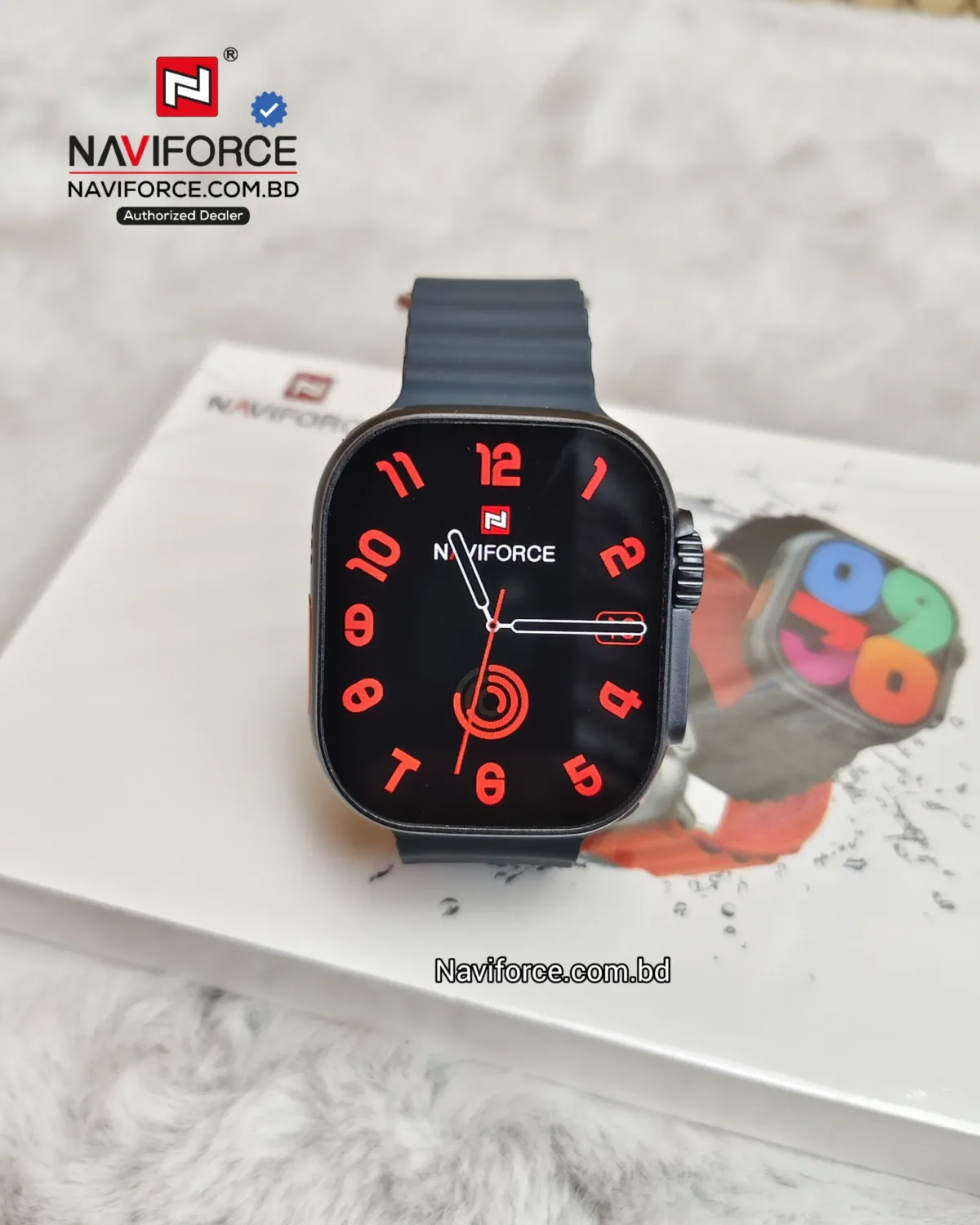 Naviforce NT13 Smart Watch - Black - Image 3