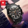 Olevs 9991 For Men -  Black - Image 6