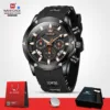 Olevs 9991 For Men -  Black - Image 2