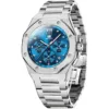 Olevs 3626 CH For Men - Silver Blue